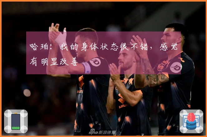 哈珀：我的身体状态很不错，感觉有明显改善